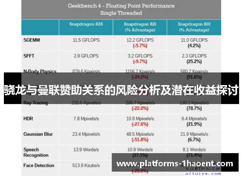 骁龙与曼联赞助关系的风险分析及潜在收益探讨